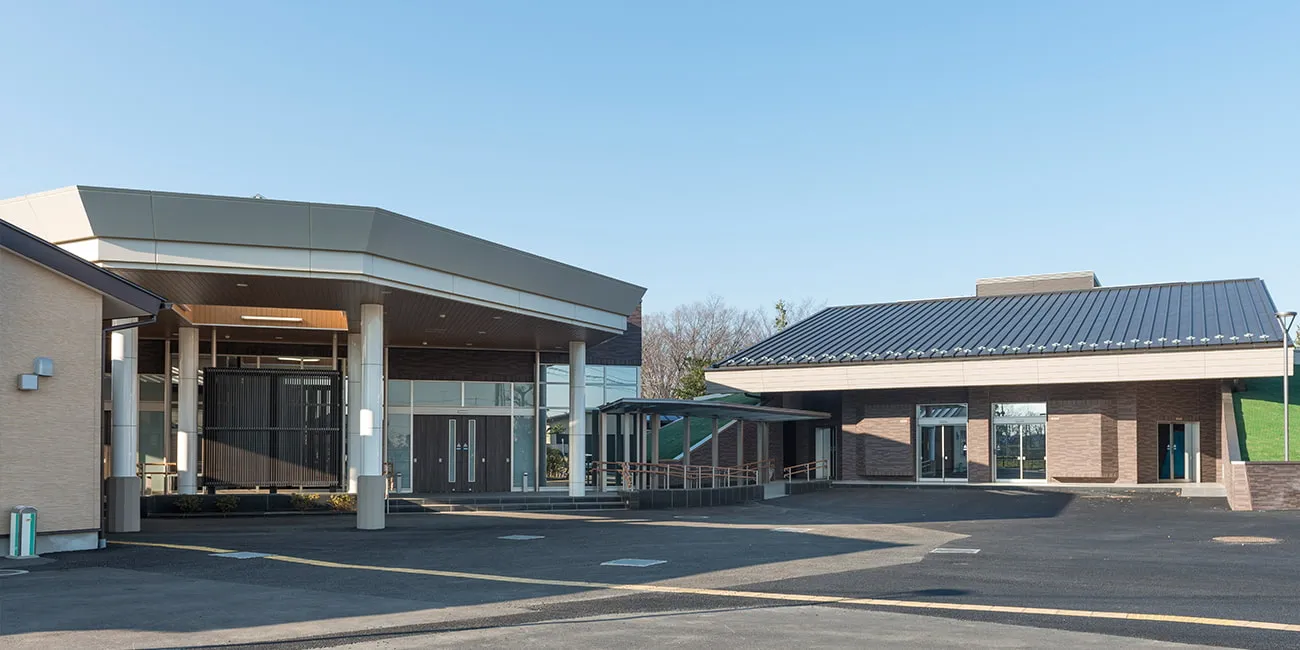 行田市斎場外観